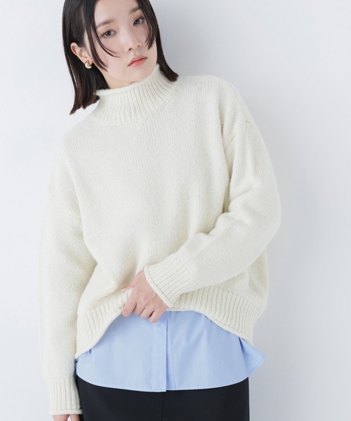 NATURAL BEAUTY BASIC（ナチュラルビューティーベーシック） ニット