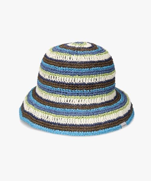 「OVERRIDE」 ハット M/57.5cm ライトパープル レディース_画像6