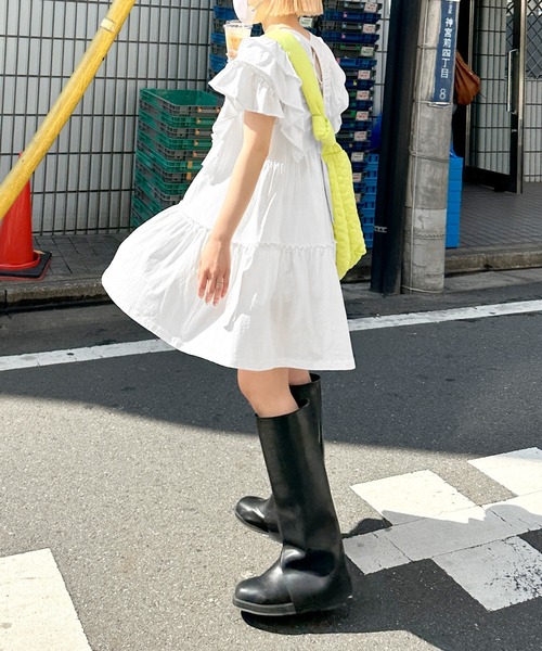Alley by w closet（アリーバイダブルクローゼット） 半袖ワンピース 