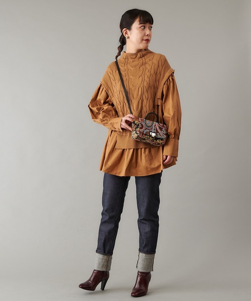 「ear PAPILLONNER」 2WAYバッグ FREE ホワイト レディース_画像8