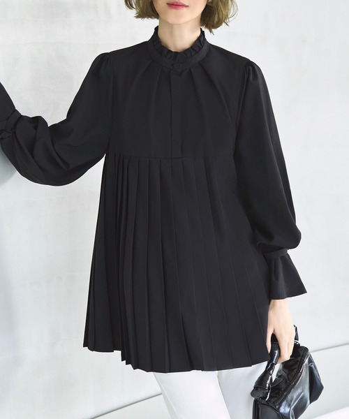 「RUIRUE BOUTIQUE」 長袖ブラウス L ホワイト レディース_画像8