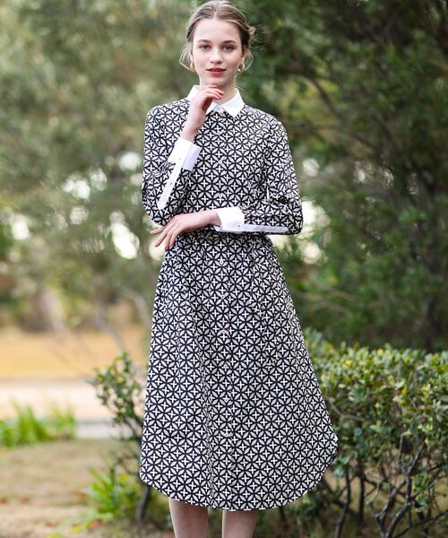 DRESSTERIOR（ドレステリア） シャツワンピース 38 ブラック