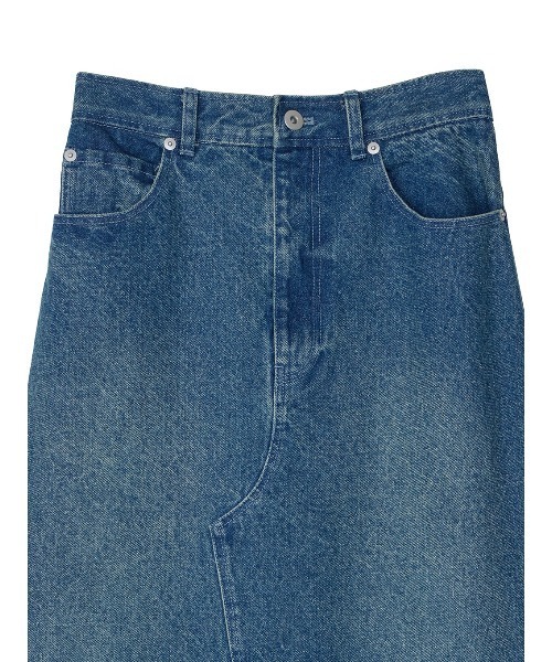 Ameri（アメリ） デニムスカート UND CUTWORK EMBROIDERY DENIM SKIRT