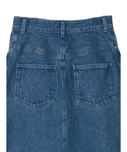 Ameri（アメリ） デニムスカート UND CUTWORK EMBROIDERY DENIM SKIRT