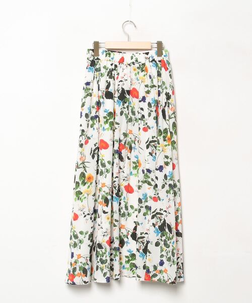 「NOISE MAKER」 ロングスカート 38 オフホワイト レディース_画像2