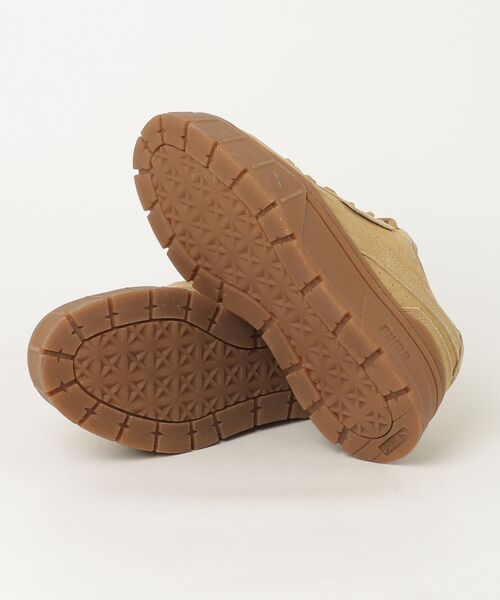 「PUMA」 ローカットスニーカー 24.5cm ベージュ レディース_画像3