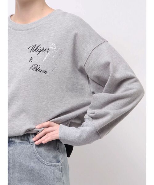 CALNAMUR（カルナムール） トレーナー スウェット バックリボン 