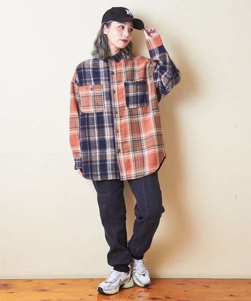 「CUBE SUGAR」 長袖シャツ M グリーン レディース_画像2