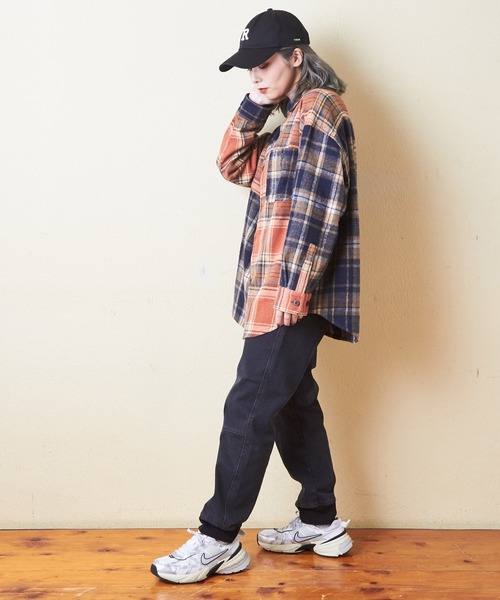 「CUBE SUGAR」 長袖シャツ M グリーン レディース_画像3