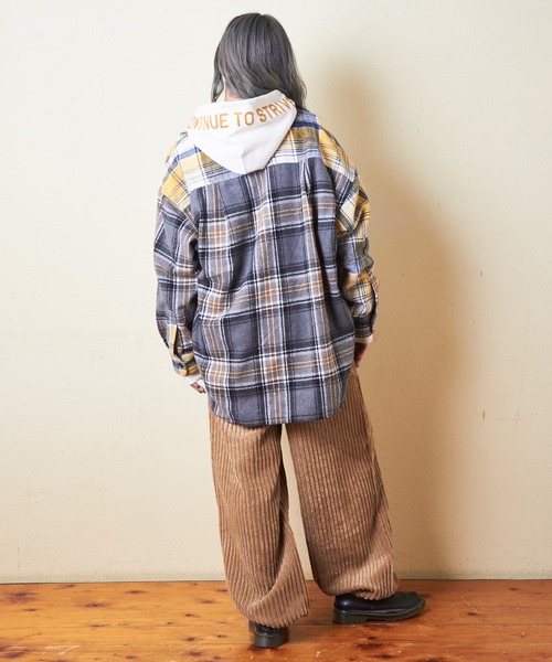 「CUBE SUGAR」 長袖シャツ M グリーン レディース_画像7