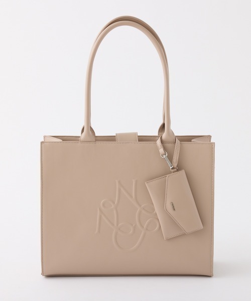 one after another NICE CLAUP トートバッグ 「WEB限定」NCエンボス
