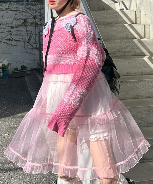 Alley Tokyo ワンピース フリルティアードキャミワンピミニ : ZOZOTOWN