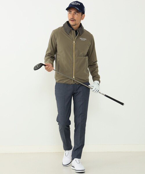 BEAMS GOLF（ビームス ゴルフ） ブルゾン LARGE ネイビー メンズ