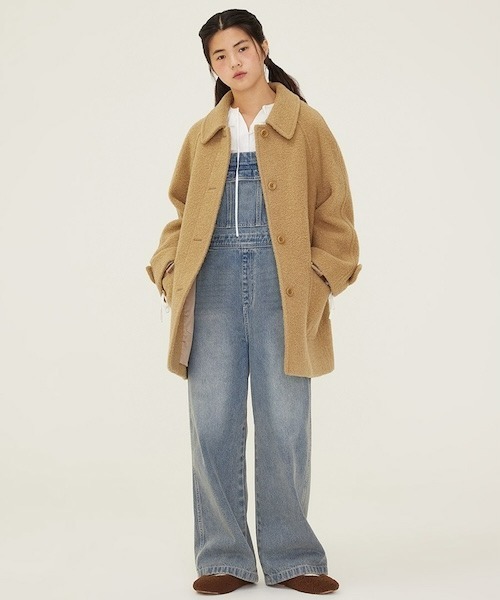 COVERNAT（カバーナット） コート アウター WOMEN'S BOUCLE HALF COAT