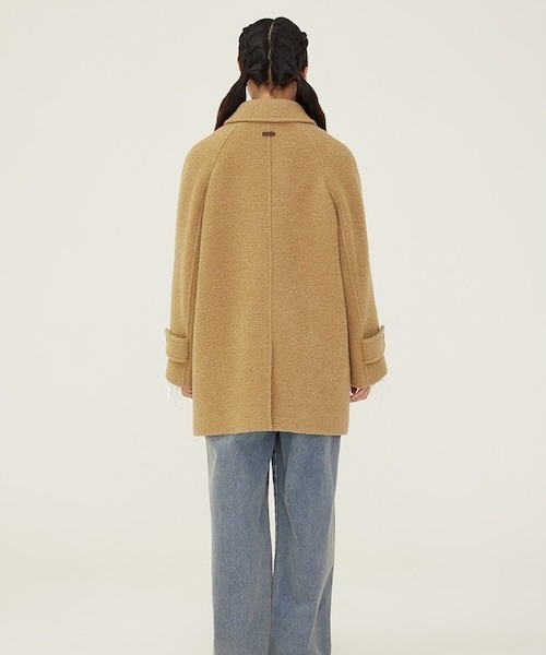 COVERNAT（カバーナット） コート アウター WOMEN'S BOUCLE HALF COAT