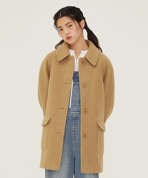 COVERNAT（カバーナット） コート アウター WOMEN'S BOUCLE HALF COAT
