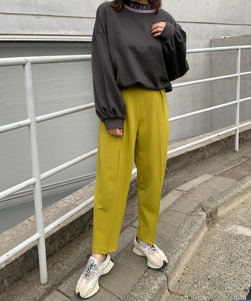 「mi via loca」 スウェットカットソー FREE 杢グレー レディース_画像9