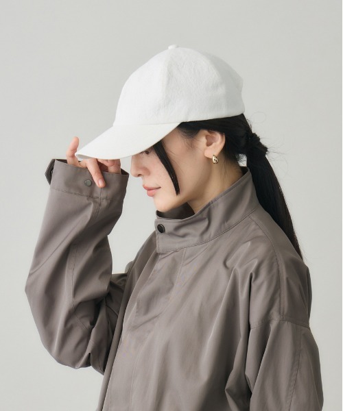 Nine Tailor（ナインテイラー） キャップ 帽子 × kuros'別注品」リネン