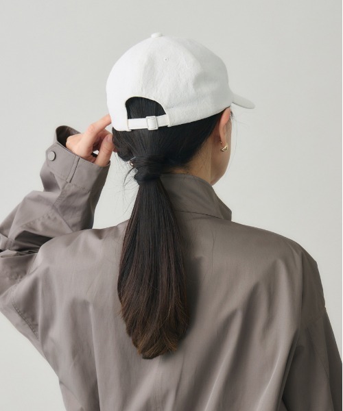 Nine Tailor（ナインテイラー） キャップ 帽子 × kuros'別注品」リネン