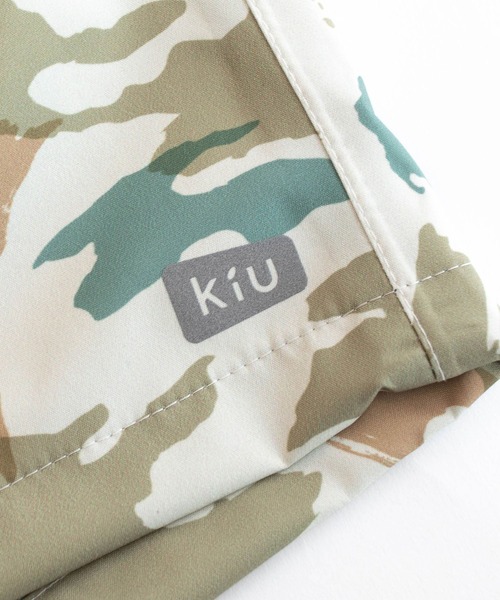 「KiU」 ショートパンツ X-LARGE ブラック×レッド メンズ_画像8