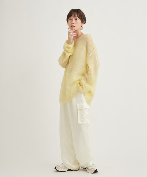 「emmi」 パンツ 0 ブラック レディース_画像2