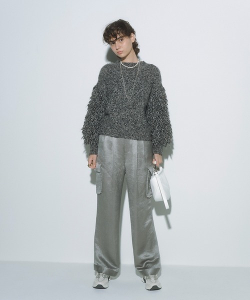 「emmi」 パンツ 0 ブラック レディース_画像3