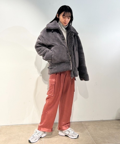 「emmi」 パンツ 0 ブラック レディース_画像6