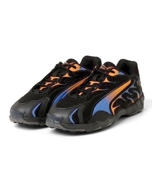 PUMA（プーマ） スニーカー - メンズ スニーカー「Inhale BLACK/ORANGE 