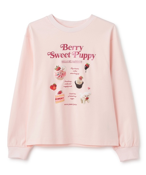 mezzo piano Junior（メゾピアノ ジュニア） tシャツ ストロベリー