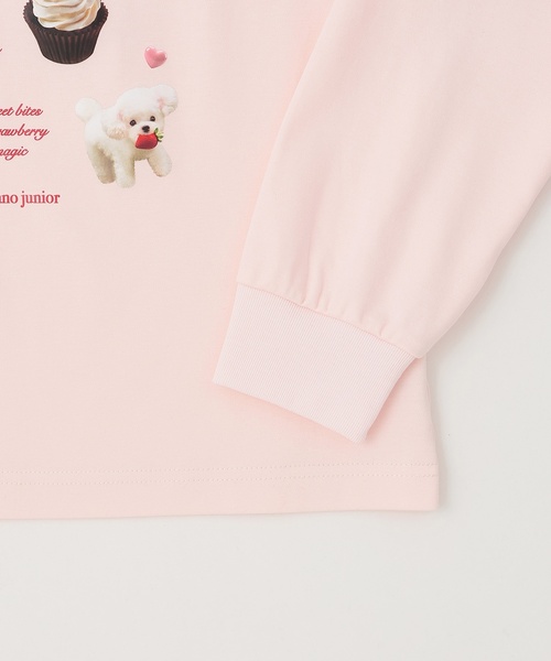 mezzo piano Junior（メゾピアノ ジュニア） tシャツ ストロベリー