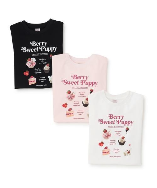 mezzo piano Junior（メゾピアノ ジュニア） tシャツ ストロベリー