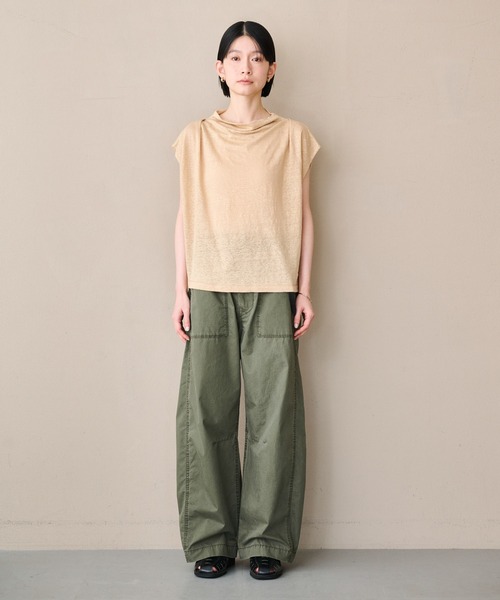 kha:ki（カーキ） ワイドパンツ パンツ 「KHA:KI / カーキ」オーバル
