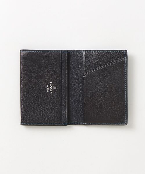 LANVIN en Bleu 「LANVIN Bleu」 カードケース - ブラック メンズ