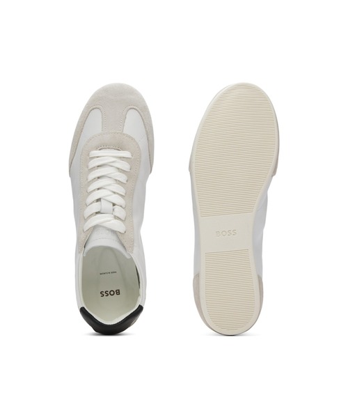 BOSS（HUGO BOSS） スニーカー ロートップスニーカー レザー/スエード