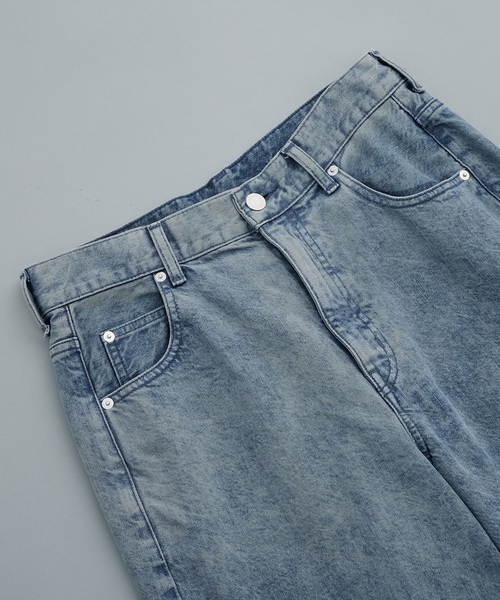 「PUBLIC TOKYO」 デニムパンツ 3 ブルー系その他 メンズの画像