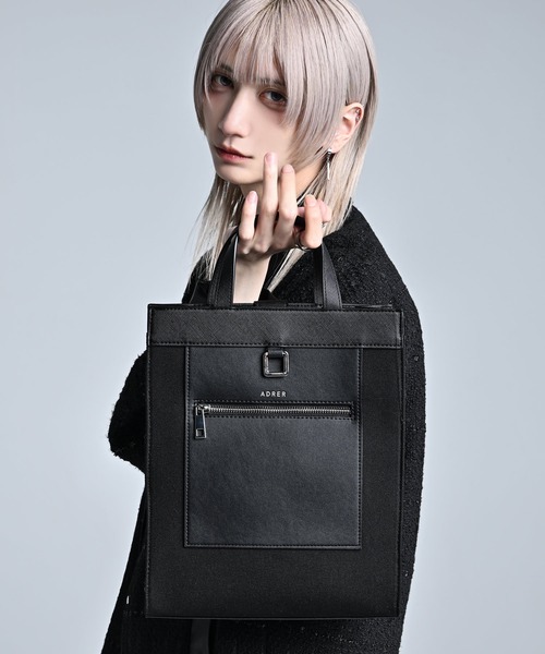 BICASH（ビカーシ） トートバッグ レザー フラップトートバッグ(B811