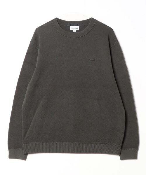 LACOSTE（ラコステ） 長袖Tシャツ S ダークグリーン メンズ : ZOZOTOWN 