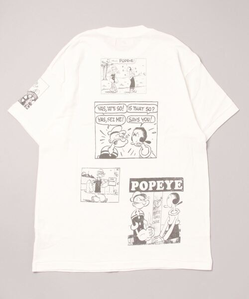 「BEAMS BOY」 Tシャツワンピース「popeyeコラボ」 ONE SIZE ベージュ レディースの画像