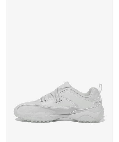 「FILA」 ローカットスニーカー 25.0cm グレー レディース_画像5