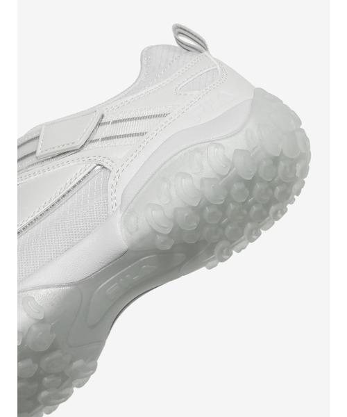 「FILA」 ローカットスニーカー 25.0cm グレー レディース_画像8
