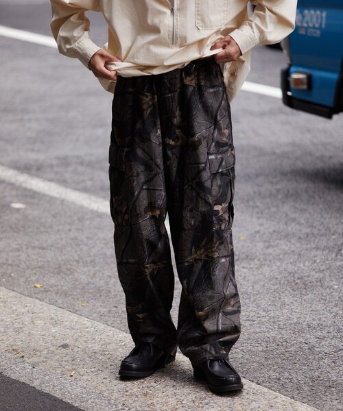 「HINSON」 カーゴパンツ MEDIUM グレー メンズ_画像9