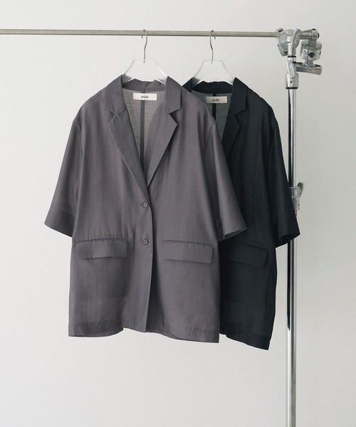 anuke（アンヌーク） ジャケット テーラードジャケット Sheer