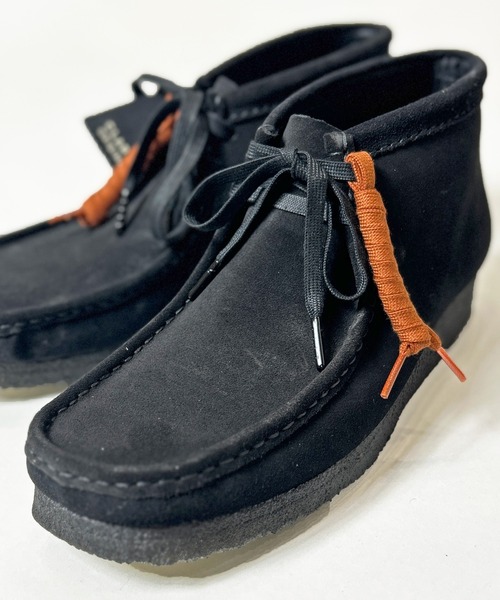 Clarks（クラークス） ハイカットスニーカー L ブラック メンズ