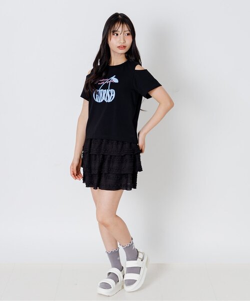 algy（アルジー） スカート フリフリスカパン キッズ 子供服 女の子