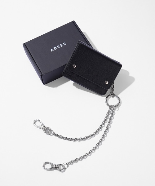 ADRER（アドラー） 二つ折り 二つ折り財布 財布 5way cow leather