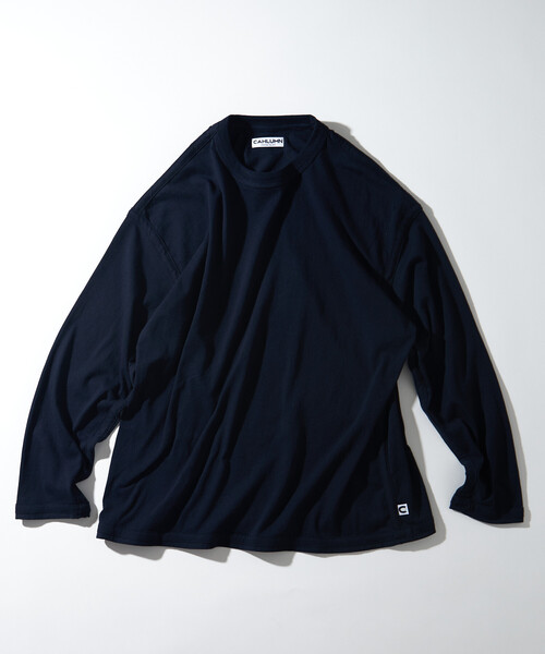 「CAHLUMN」 長袖Tシャツ X-LARGE ブラック メンズ_画像4