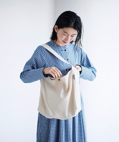 「Sunny clouds」 長袖ワンピース L ブルー レディース_画像9
