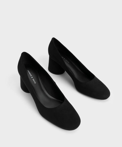 「CHARLES & KEITH」 パンプス 25cm ブラック レディース_画像9