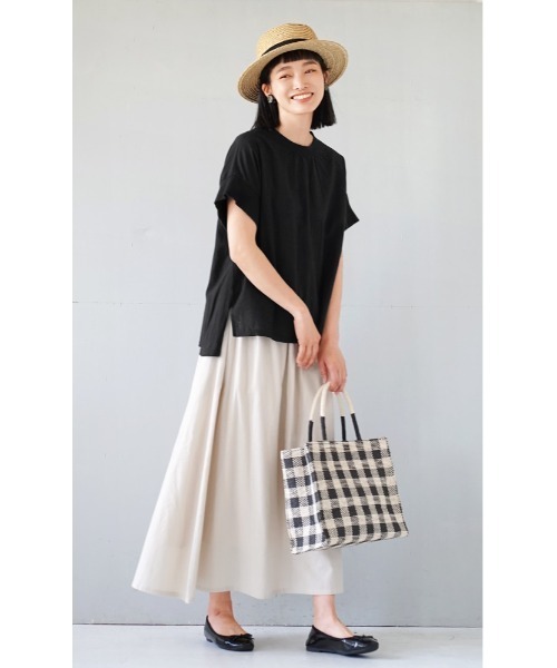「e-zakkamania stores」 半袖カットソー フリー レッド レディース_画像5