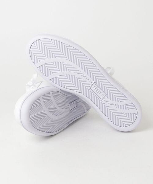「PUMA」 ローカットスニーカー 26.5cm ホワイト×レッド メンズ_画像3